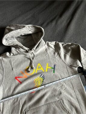 Noah NYC Rainbow Logo Hoodie M